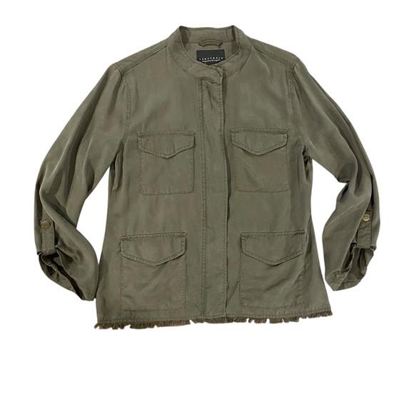 Sanctuary Utility Jacket in Olive‎ - Picture 1 of 6